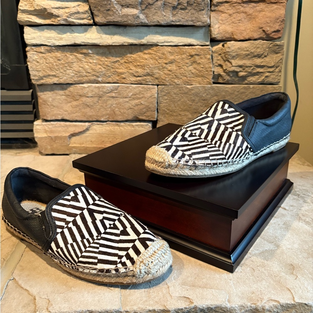Gianni Bini Black and White Espadrilles